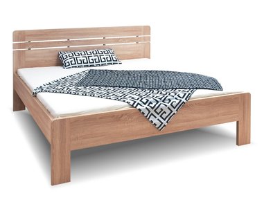 Manželská postel dvoulůžko Ella Lux-oblá, lamino Manželská postel dvoulůžko Ella Lux-oblá, lamino