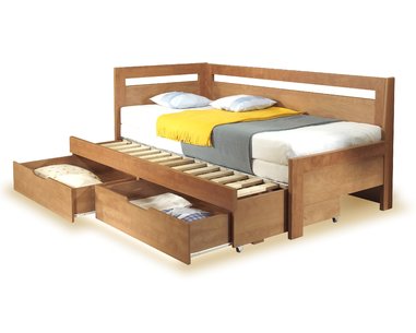 Rozkládací postel jednolůžko s úložným prostorem TANDEM KLASIK levá Rozkládací postel jednolůžko s úložným prostorem TANDEM KLASIK levá