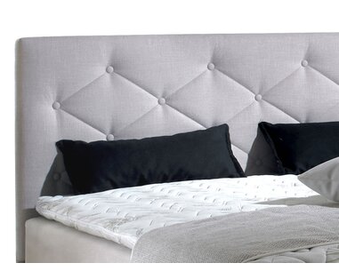 Americká postel boxspring s úložným prostorem DIVA Americká postel boxspring s úložným prostorem DIVA