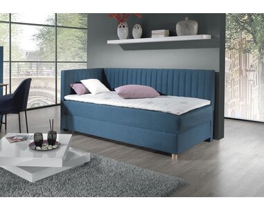 Americká postel boxspring s úložným prostorem NOVO