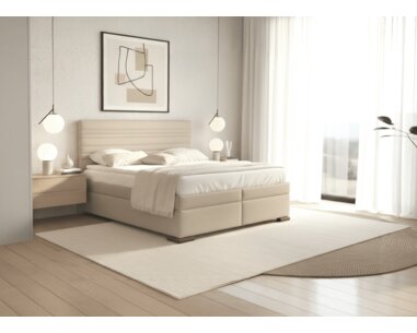 Americká postel boxspring Nuvia