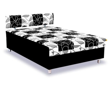 Postel s úložným prostorem a čelem Mona, 140x200cm Postel s úložným prostorem a čelem Mona, 140x200cm