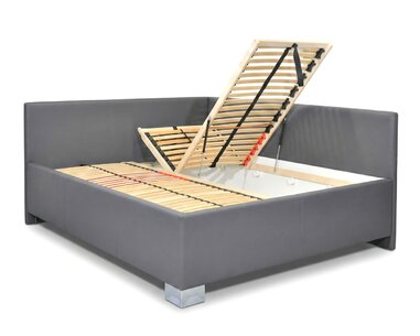 Čalouněná postel dvoulůžko s úložným prostorem Ryana Čalouněná postel dvoulůžko s úložným prostorem Ryana