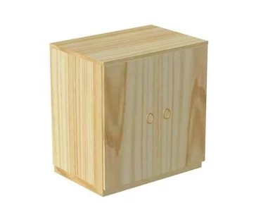 Komoda 2-dvířková D412-Domino - pohled č. 1