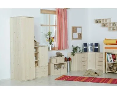 Komoda dvířka + zásuvky D414-Domino - pohled č. 3