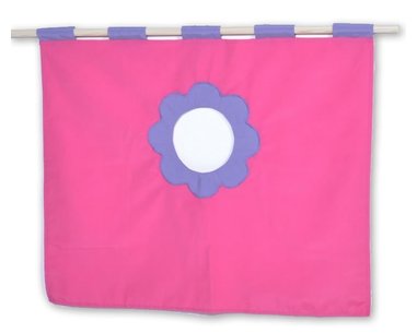 Textilní domeček 5, čelní - ke zvýšeným postelím D238-RF - Domino