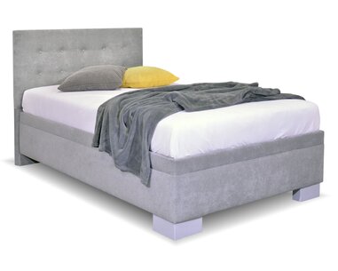 Čalouněná postel s úložným prostorem Laterna, 120x200 cm