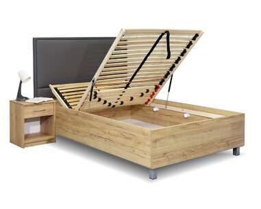 Čelní výklop postele LA FINESA, 120x200 cm