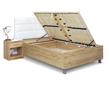 Boční výklop postele LA LA FUTURA, 140x200 cm