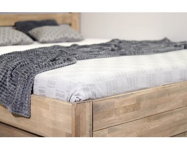 Zvýšená postel z masivu Mistral, 140x200, masiv buk Zvýšená postel z masivu Mistral, 140x200, masiv buk