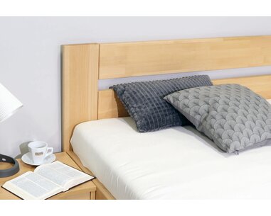 Postel s úložným prostorem Trinity, 80x200, 90x200, masiv buk