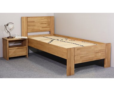 Postel z masivu Trinity 2, 120x200, masiv buk