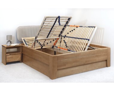 Detail roštů - postel Casanova 1