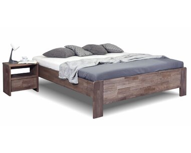 Zvýšená válenda dvoulůžko z masivu FUTON, masiv buk Zvýšená válenda dvoulůžko z masivu FUTON, masiv buk
