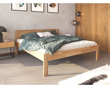 Postel dvoulůžko z masivu TALIMA - interier Postel dvoulůžko z masivu TALIMA - interier