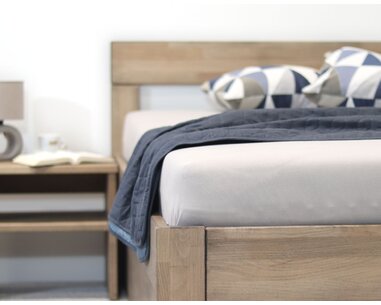 postel jednolůžko Tiffany 120x200, masiv buk, Pravá