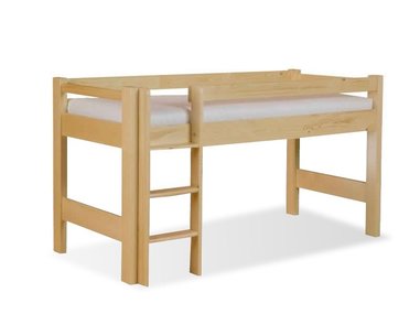 Zvýšené jednolůžko - dětská zvýšená postel 90x200 LUCAS, masiv smrk Zvýšené jednolůžko - dětská zvýšená postel 90x200 LUCAS, masiv smrk