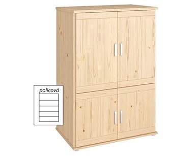 Šatní skříň Beta-180 smrk