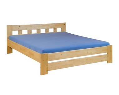 Postel z masivu - dvojlůžko FILIP senior 180x200, smrk