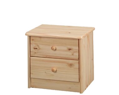 Komoda, noční stolek IA1, masiv borovice