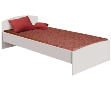 Postel jednolůžko 90x200 IA343B, lamino bílá Postel jednolůžko 90x200 IA343B, lamino bílá