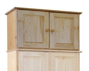 Nástavec na skříň IA8861, masiv borovice