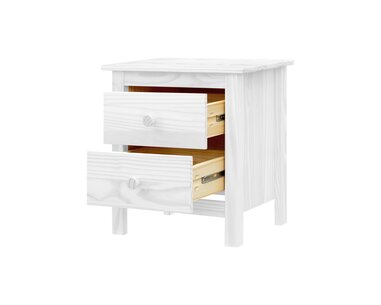 Noční stolek IA8099B, masiv smrk