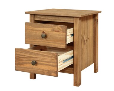 Noční stolek IA8099V, masiv smrk