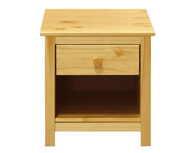 Noční stolek IA9130, masiv smrk