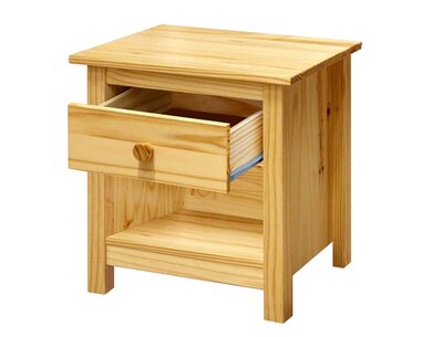 Noční stolek IA9130, masiv smrk