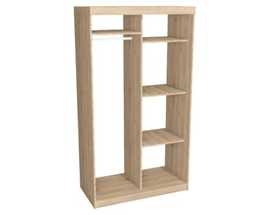 Kombinovaná skříň s posuvnými dveřmi EVITA 12, šířka 120 cm Kombinovaná skříň s posuvnými dveřmi EVITA 12, šířka 120 cm