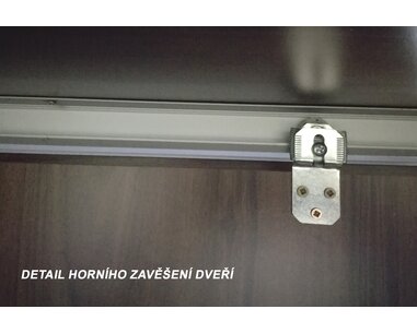 Kombinovaná skříň s posuvnými dveřmi EVITA 20-2, šířka 200 cm Kombinovaná skříň s posuvnými dveřmi EVITA 20-2, šířka 200 cm