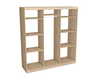 Kombinovaná skříň s posuvnými dveřmi EVITA 20-2, šířka 200 cm Kombinovaná skříň s posuvnými dveřmi EVITA 20-2, šířka 200 cm