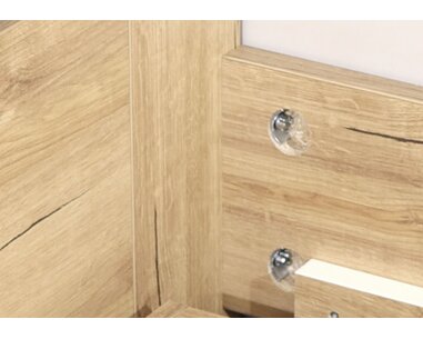 Manželská postel z lamina HUGO Manželská postel z lamina HUGO