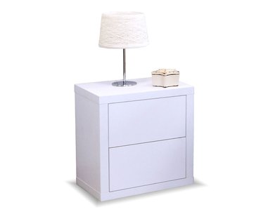 Noční stolek Tori, 2-zásuvky, lamino