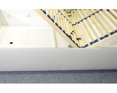 Zvýšená válenda s úložným prostorem Roneta, 90x200, šedá Zvýšená válenda s úložným prostorem Roneta, 90x200, šedá