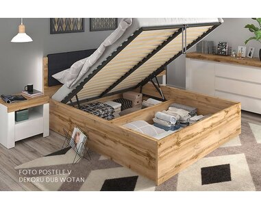 Postel Tetris - vyklápěcí rošt Postel Tetris - vyklápěcí rošt