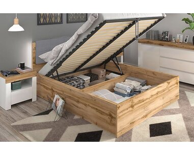 Postel Tetris - vyklápění roštu Postel Tetris - vyklápění roštu