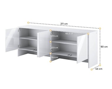 Nádstavec postele Monterasso