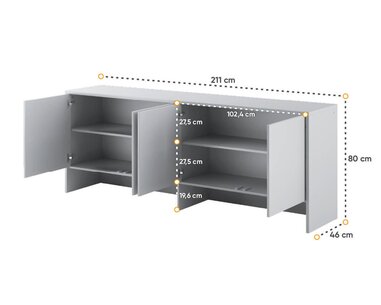 Nadstavec postele Monterasso