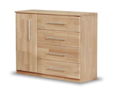 Kombinovaná komoda VK-KS2 levá, masiv buk Kombinovaná komoda VK-KS2 levá, masiv buk