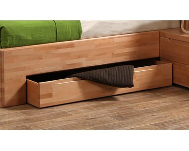 Šuplík pod postel F134, masiv buk