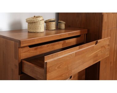 Komoda zásuvková F151, masiv buk