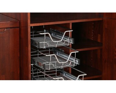 Šatní skříň - pološatní F154, masiv buk