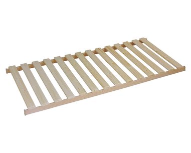 Pevný dřevěný laťový rošt v rámu 14L, 100x220 cm, masiv smrk Pevný dřevěný laťový rošt v rámu 14L, 100x220 cm, masiv smrk