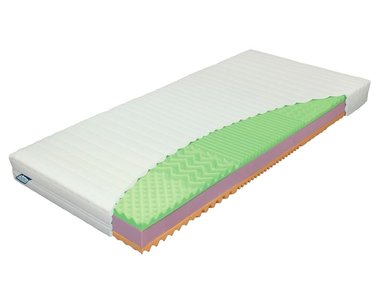 Tvrdší sendvičová matrace KLASIK PLUS, 16cm, 90x200cm, 120kg