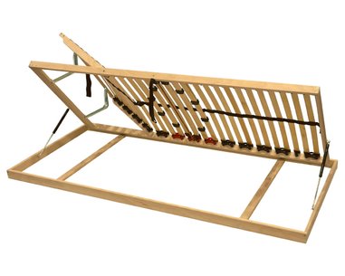 Vyklápěcí polohovací rošt DOUBLE BVH, boční výklop, 90x200, levý Vyklápěcí polohovací rošt DOUBLE BVH, boční výklop, 90x200, levý