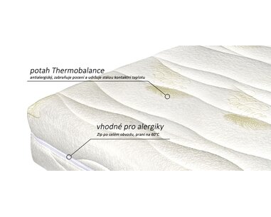 Potah tvrdší zdravotní matrace Biotherm Potah tvrdší zdravotní matrace Biotherm