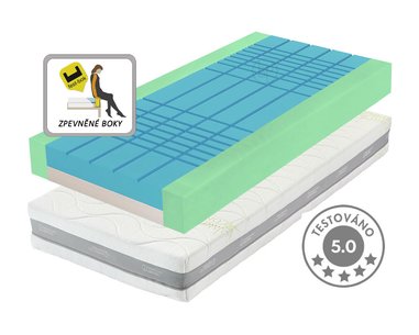 Středně tvrdá ortopedická matrace GUARD ANTIBACTERIAL, 20cm, 140x200cm, 140kg Středně tvrdá ortopedická matrace GUARD ANTIBACTERIAL, 20cm, 140x200cm, 140kg