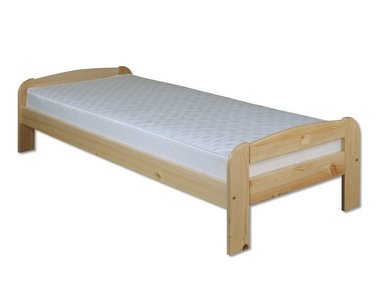 Postel jednolůžko DREW-122 z masivu borovice